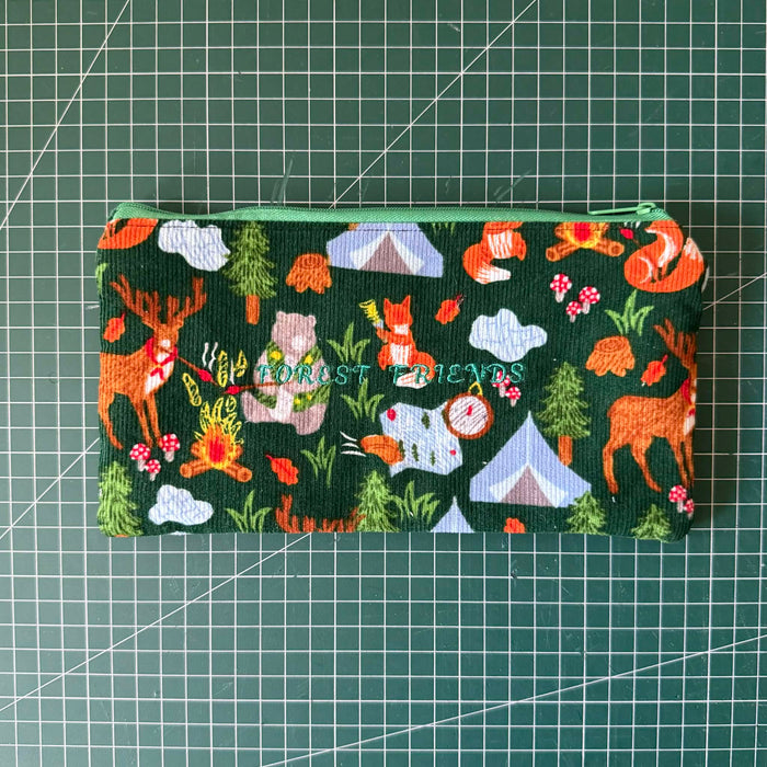 The Forest Friends No. 1 🦊 Beekeeper Pencil Case — Large 🚃 Melbourne Collection