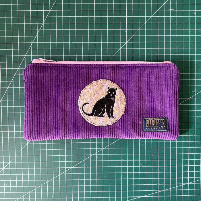 The Black Cat 🐈‍⬛ Beekeeper Pencil Case — Large 🚃 Melbourne Collection