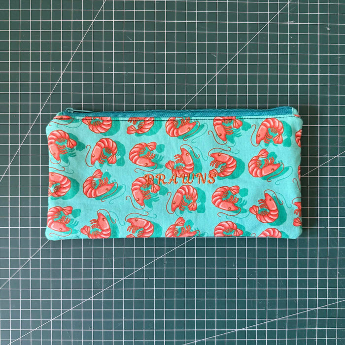 The Prawns 🦐 Beekeeper Pencil Case — Large 🚃 Melbourne Collection