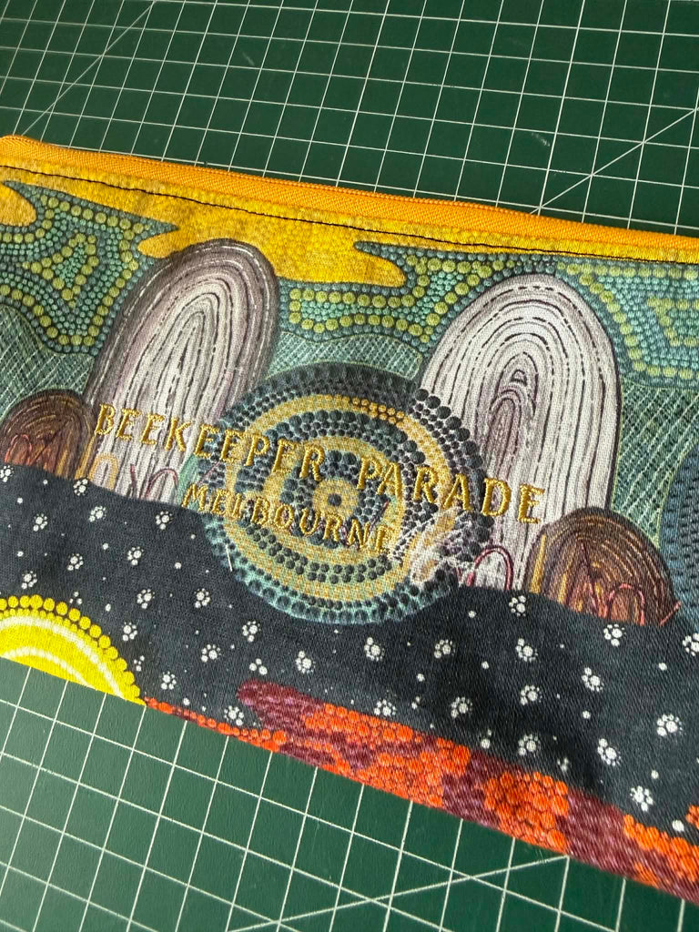 The Starry Night 🌌 Beekeeper Pencil Case — Large 🚃 Melbourne Collection