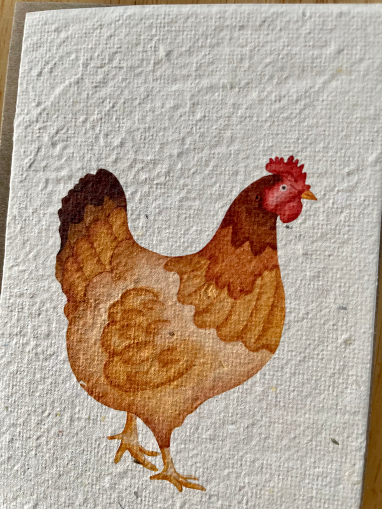 The Chicken 🐔 Card (that grows)