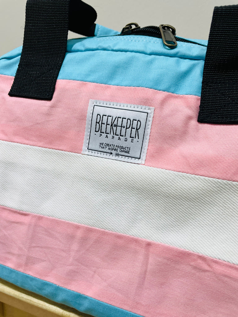 The Trans Flag 🏳️‍⚧️ BeeKeeper Handbag