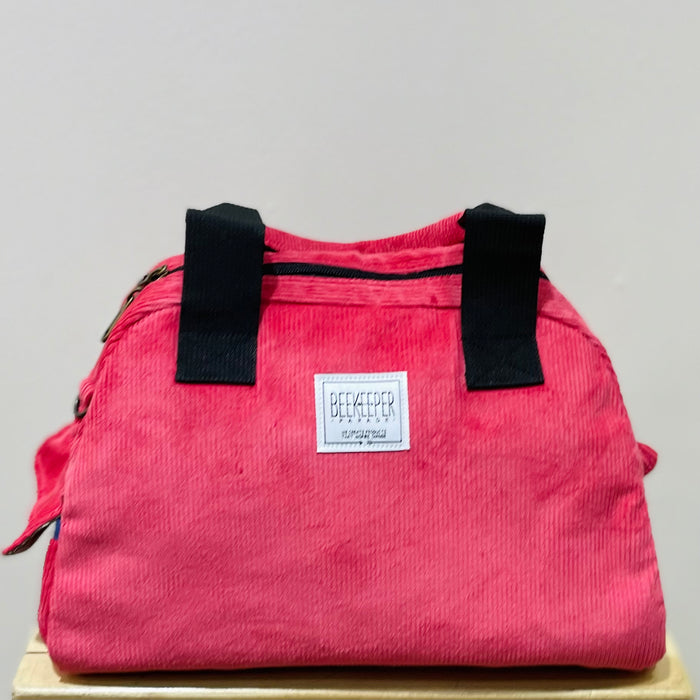 The Panda Pink 💗 Corduroy BeeKeeper Handbag