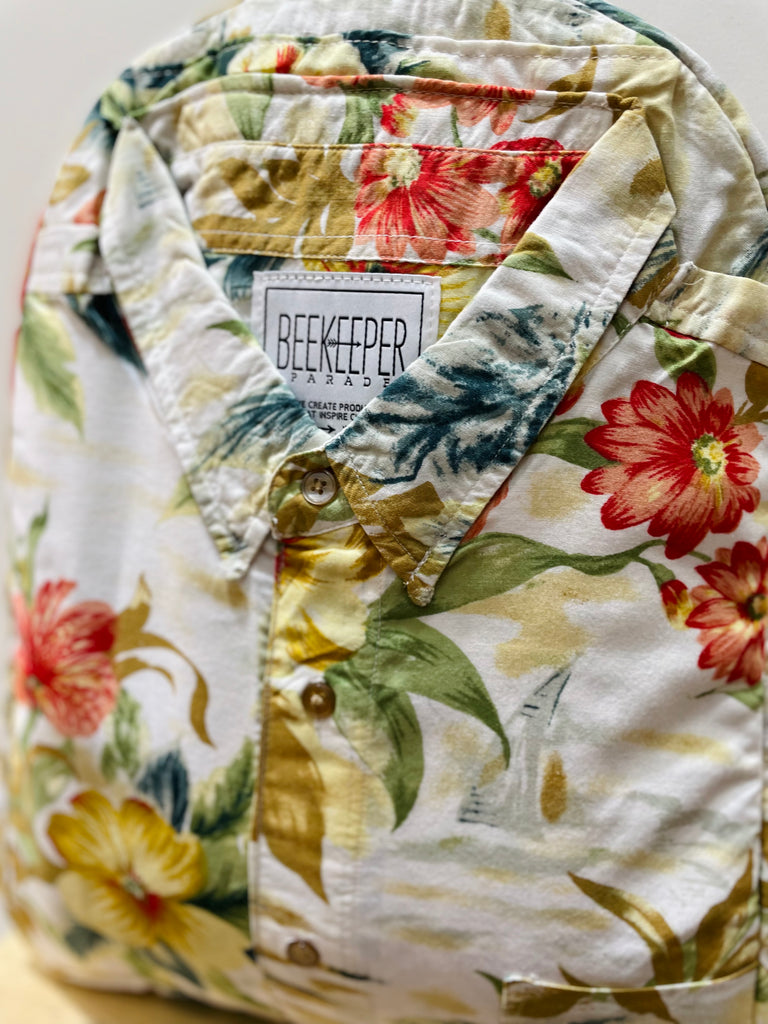 The Tropical 🏝 Classic Shirt BeeKeeper Parade Backpack