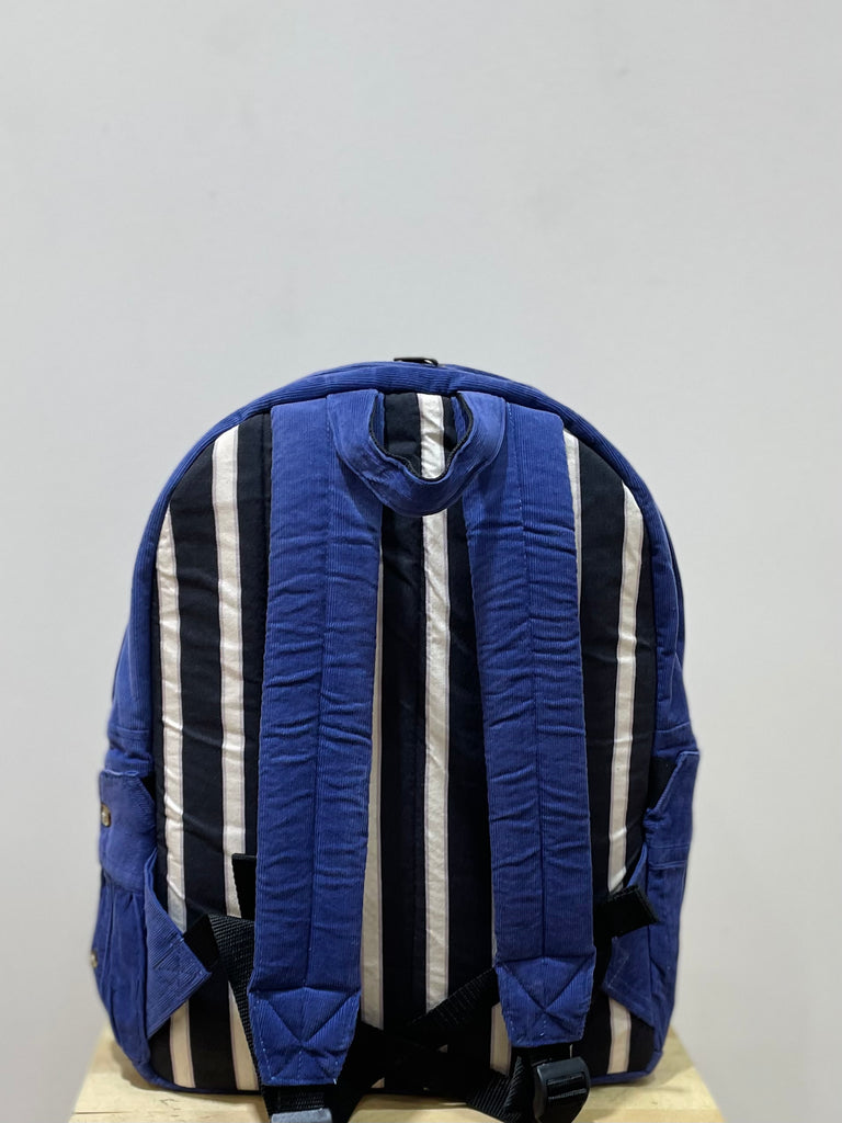 The Blue 🐳 Corduroy Classic Shirt BeeKeeper Parade Backpack