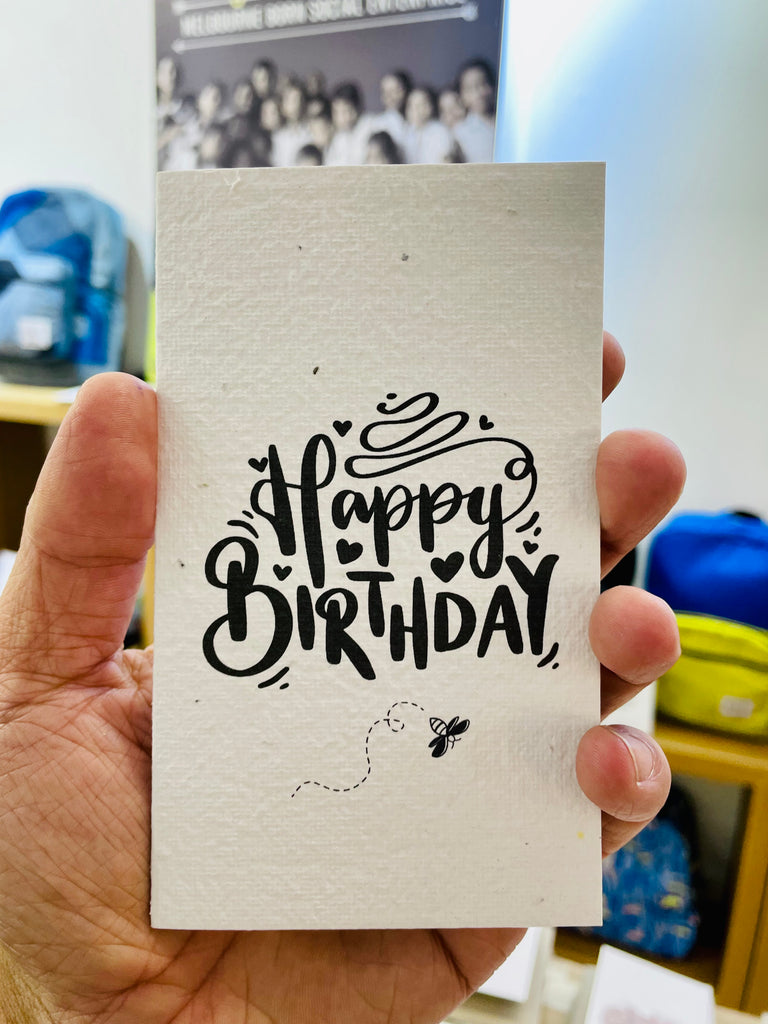 The Happy Birthday 🥳 Birthday Card (that grows)