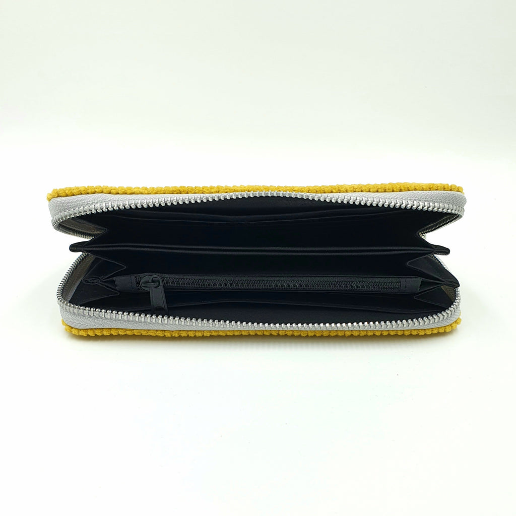 The Two-Tone Navy + Tan Corduroy BeeKeeper Purse