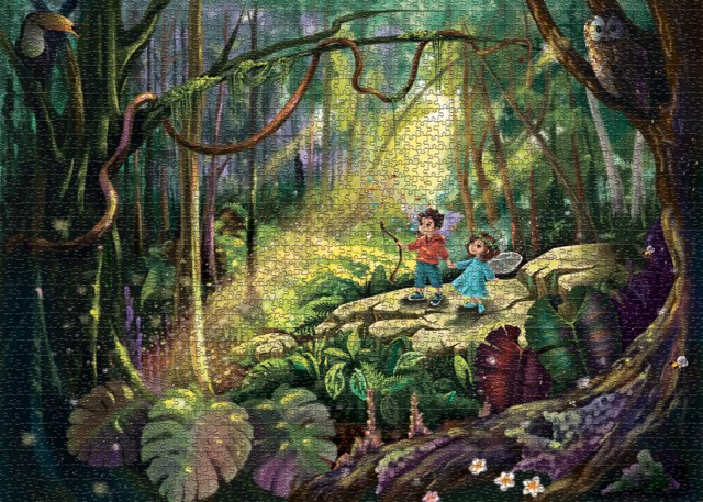 Bits and Pieces 1000 Piece Jigsaw Puzzle for Adults - Forest
