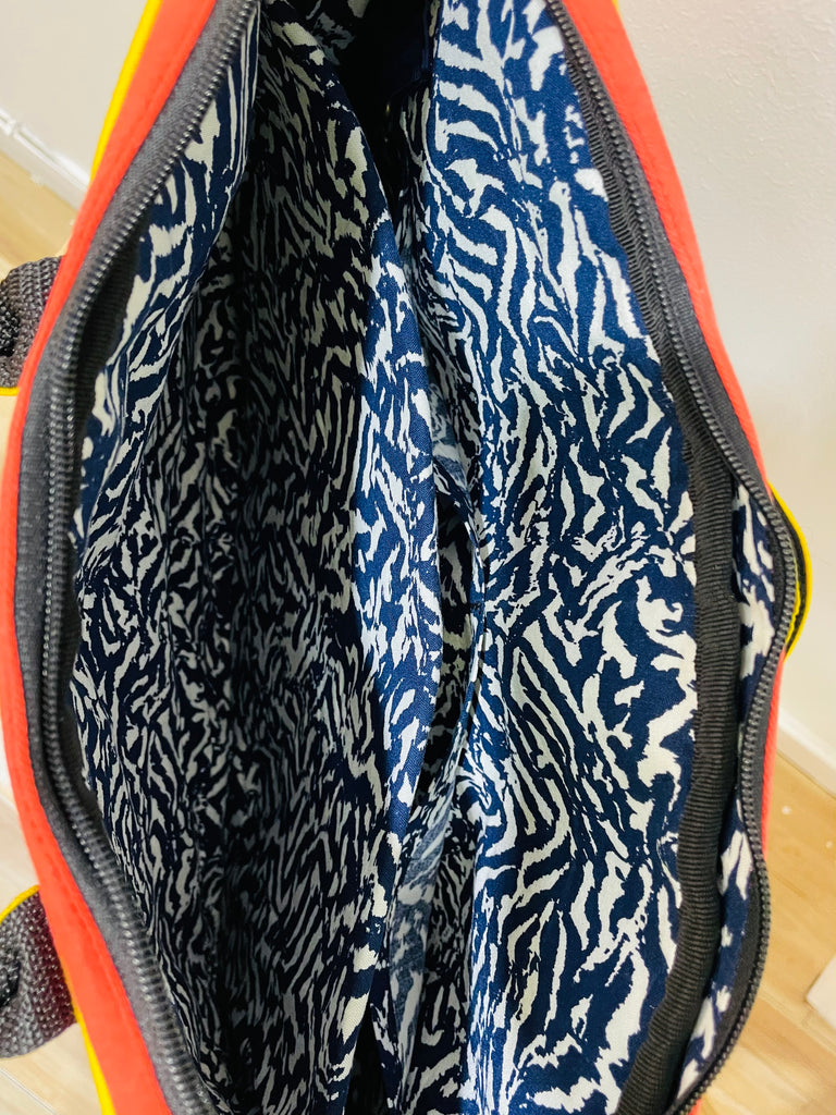 The Rainbow 🌈 Laptop Messenger BeeKeeper Bag