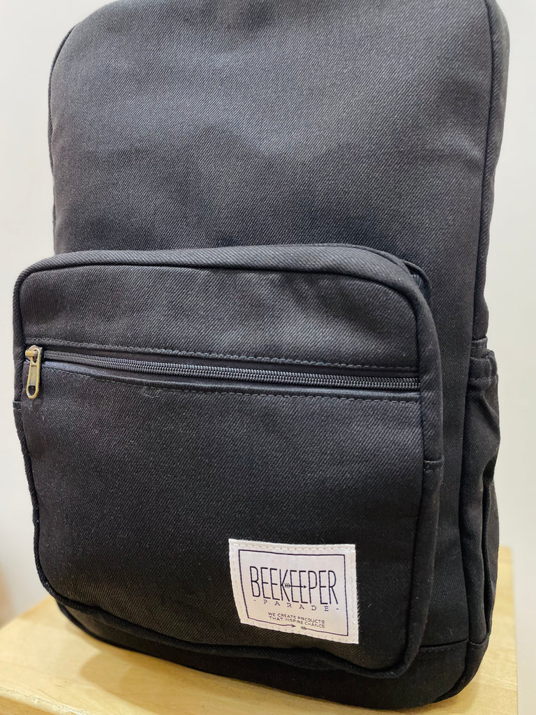 The Black Canvass Royal BeeKeeper Backpack