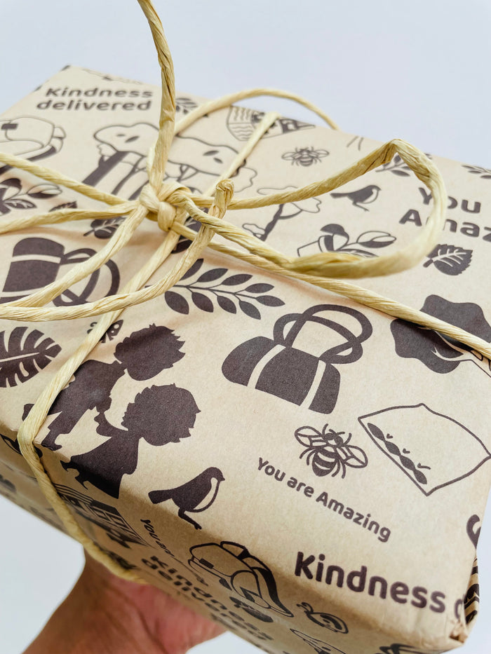 BeeKeeper’s Signature Wrapping Paper 🐝 Brown