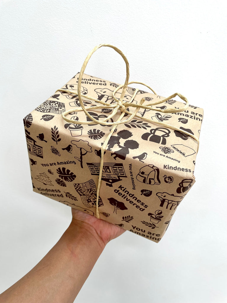 BeeKeeper’s Signature Wrapping Paper 🐝 Brown