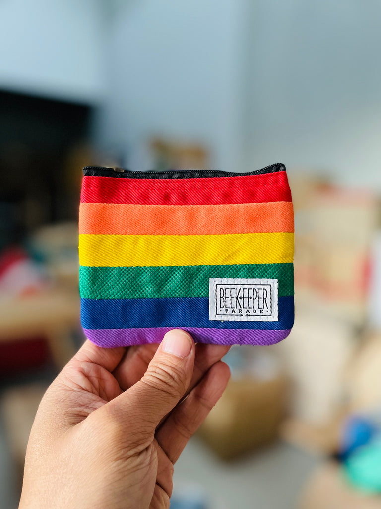 SOLD OUT AGAIN - The Rainbow 🌈 BeeKeeper Coin Purse