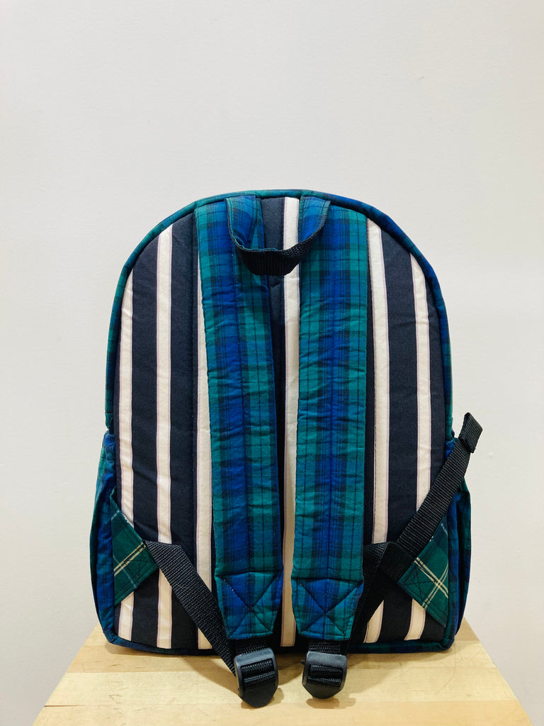 The Blue Green Tartan 💙💚 Classic Shirt BeeKeeper Parade Backpack